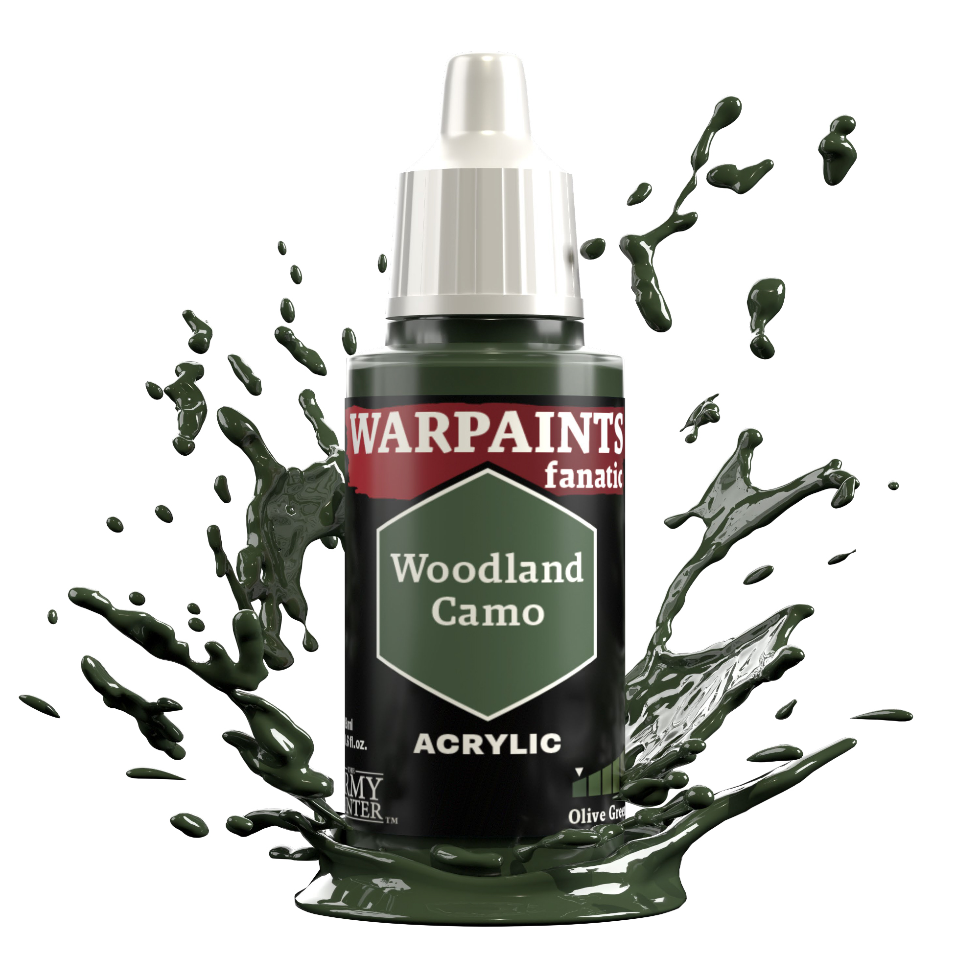 Army Painter: Warpaints Fanatic: Woodland Camo 