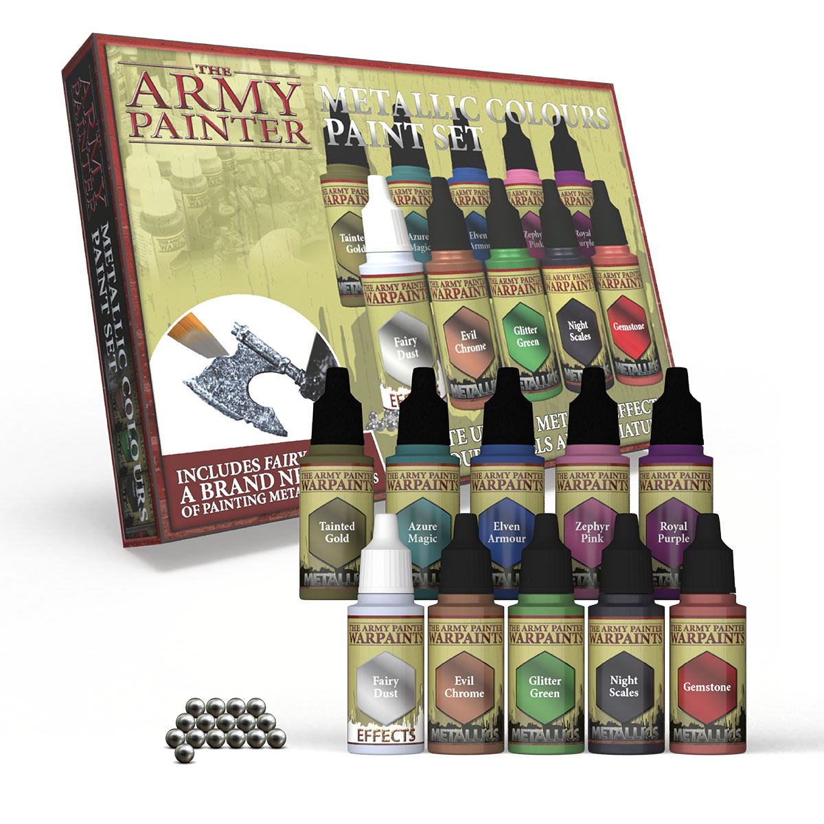 Army Painter: Warpaints: Metallic Colours Set 