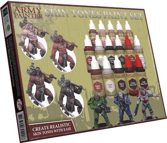 Army Painter: Warpaints: Skin Tone Paint Set 