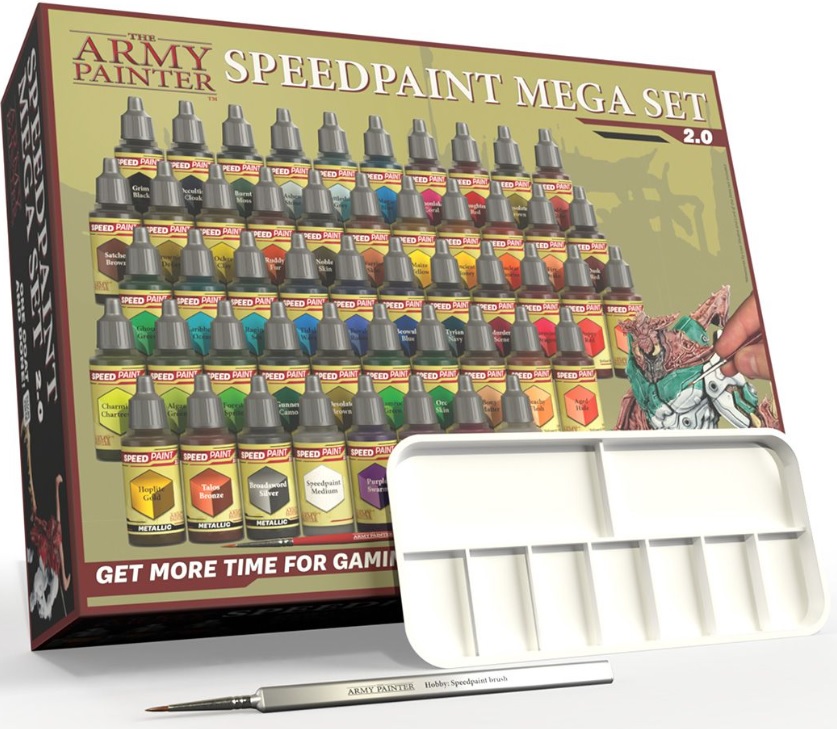 Army Painter: Warpaints: SpeedPaint Mega Set 2.0 (50 Colours) 