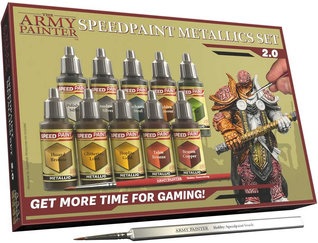 Army Painter: Warpaints: SpeedPaint Metallics Set 2.0 