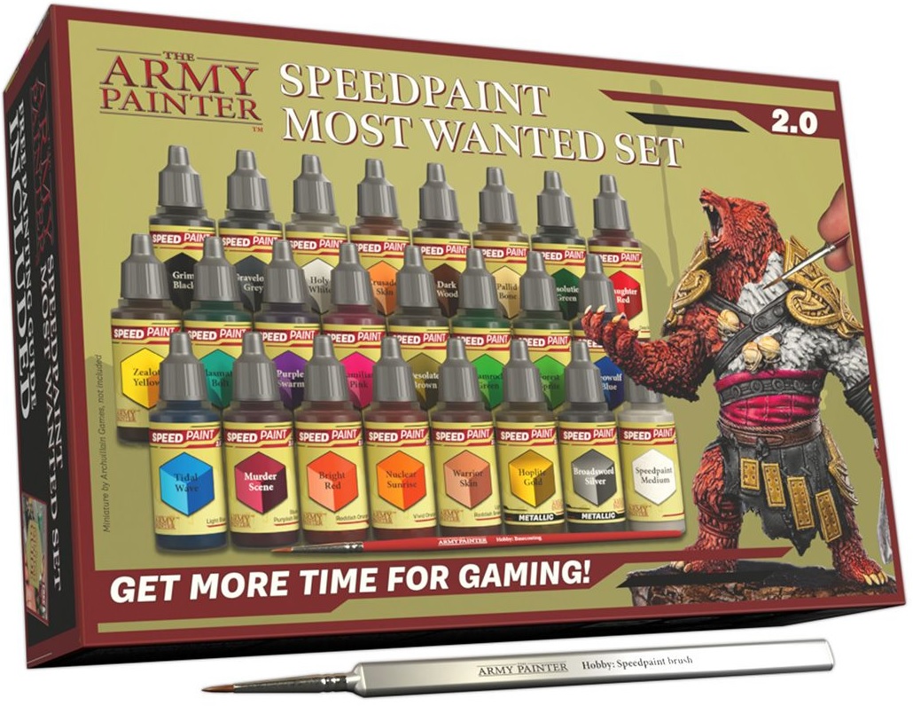 Army Painter: Warpaints: SpeedPaint Most Wanted Set 2.0 