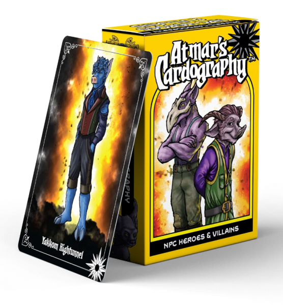 Atmar’s Cardography: NPC Heroes & Villains 