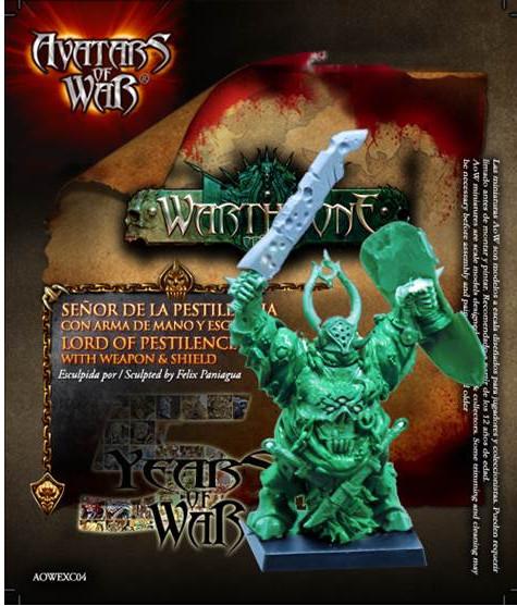 Avatars of War: Lord of Pestilence with Great Weapon and Shield 