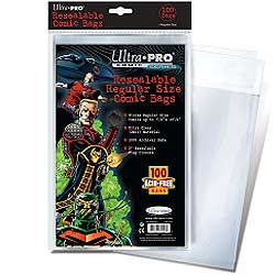 Ultra Pro: Resealable Regular Size Comic Bags 