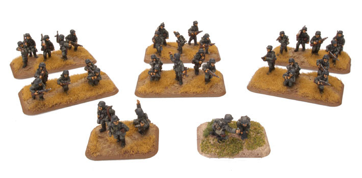 Flames of War: German: Panzergrenadier Platoon 
