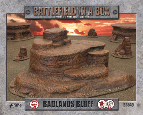Battlefield in a Box: Badlands: Bluff 
