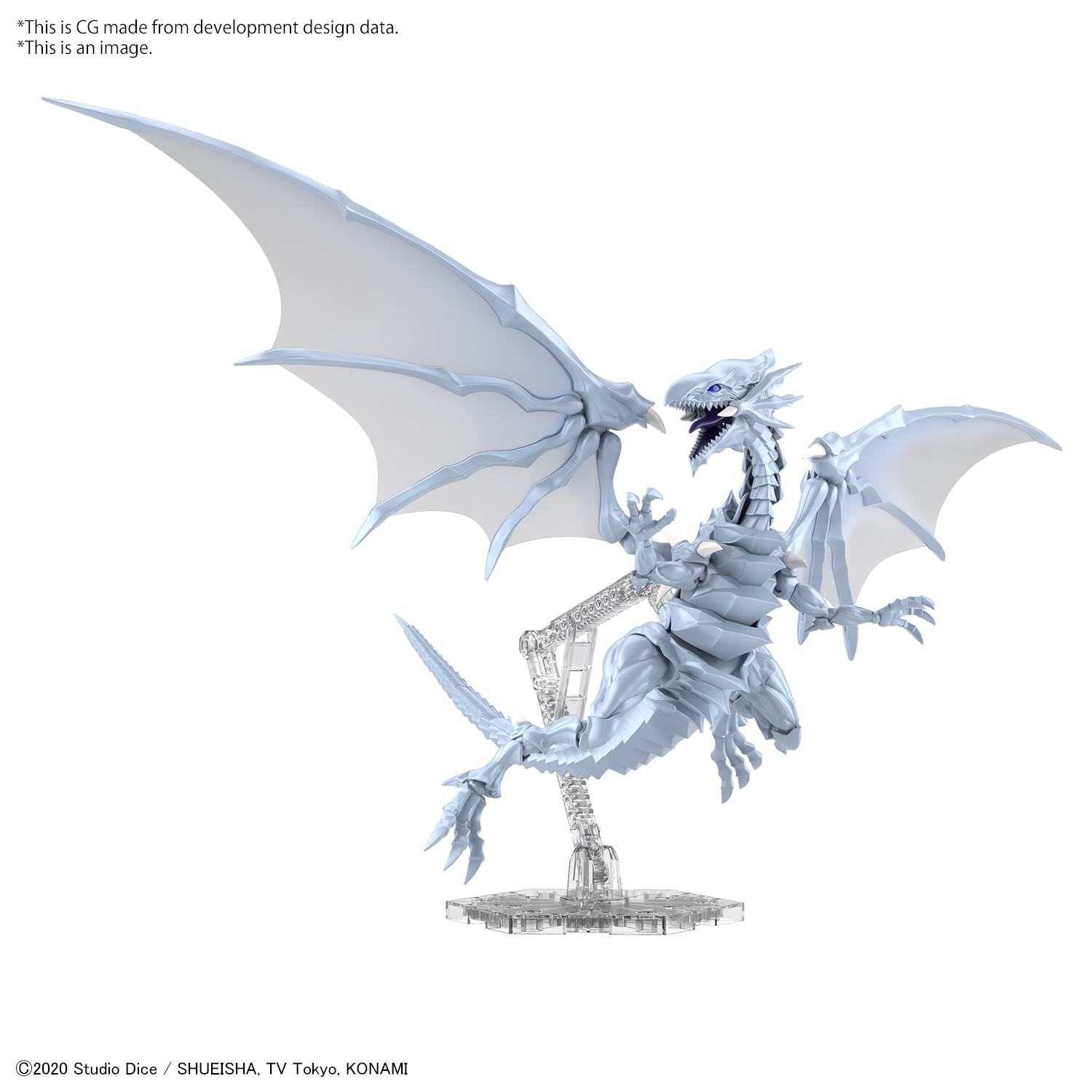 Bandai Figure-Rise: Standard Amplified Blue-Eyes White Dragon 