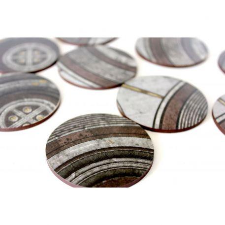 Bandua Prepainted Bases: Arch [55mm] 