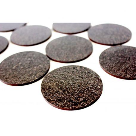 Bandua Prepainted Bases: Black Earth [60mm] 
