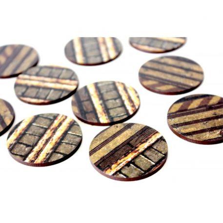 Bandua Prepainted Bases: City [40mm] 