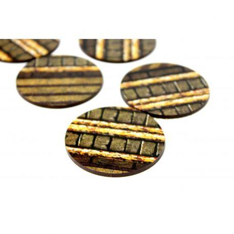 Bandua Prepainted Bases: City [50mm] 