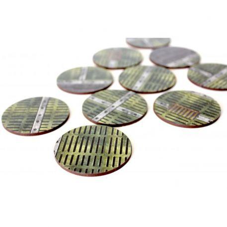 Bandua Prepainted Bases: Industrial [50mm] 
