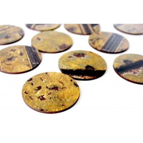 Bandua Prepainted Bases: Industrial City [55mm] 