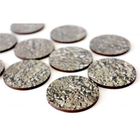 Bandua Prepainted Bases: Stones [40mm] 