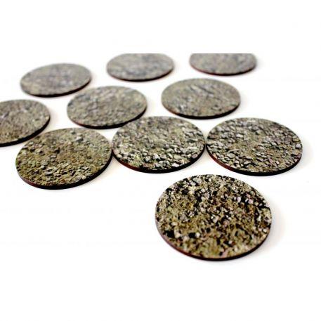 Bandua Prepainted Bases: Stones [55mm] 