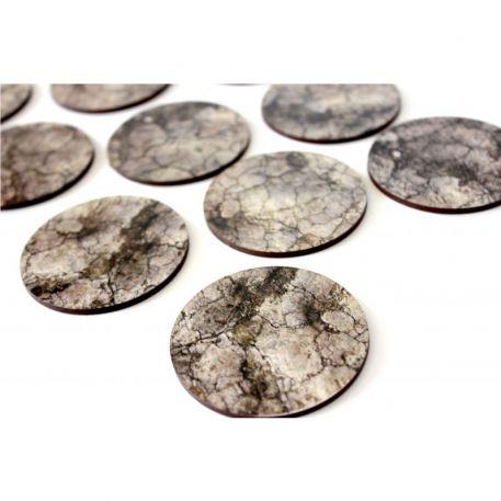 Bandua Prepainted Bases: Wasteland [60mm] 
