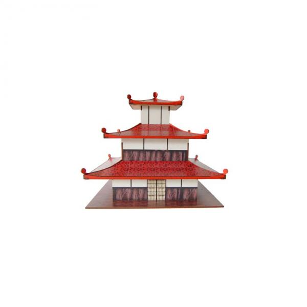 Bandua Wargames: Prepainted Terrain: Kazoku Pagoda - Shogunate Japan 