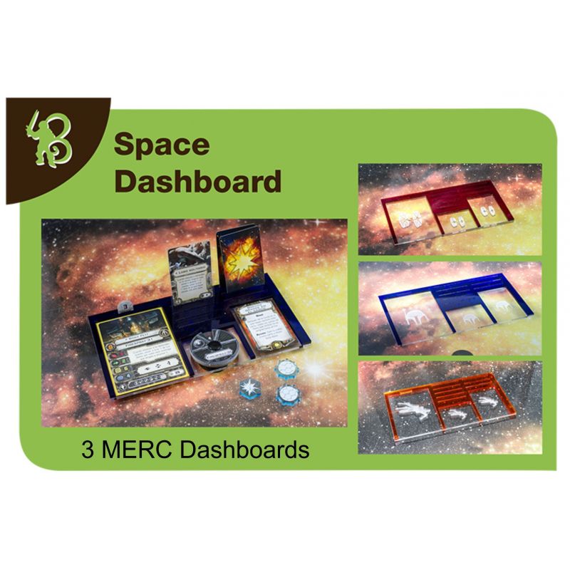 Bandua Wargames: X-Wing: Dashboards Pack- Empire 