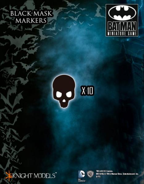 Batman Accessories: Black Mask Markers [SALE] 
