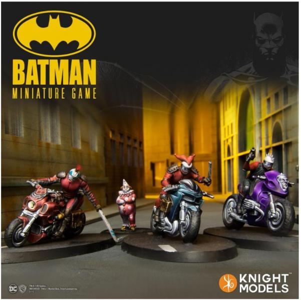 Batman Miniature Game 2nd Edition: Archie & Jokers Bikers 