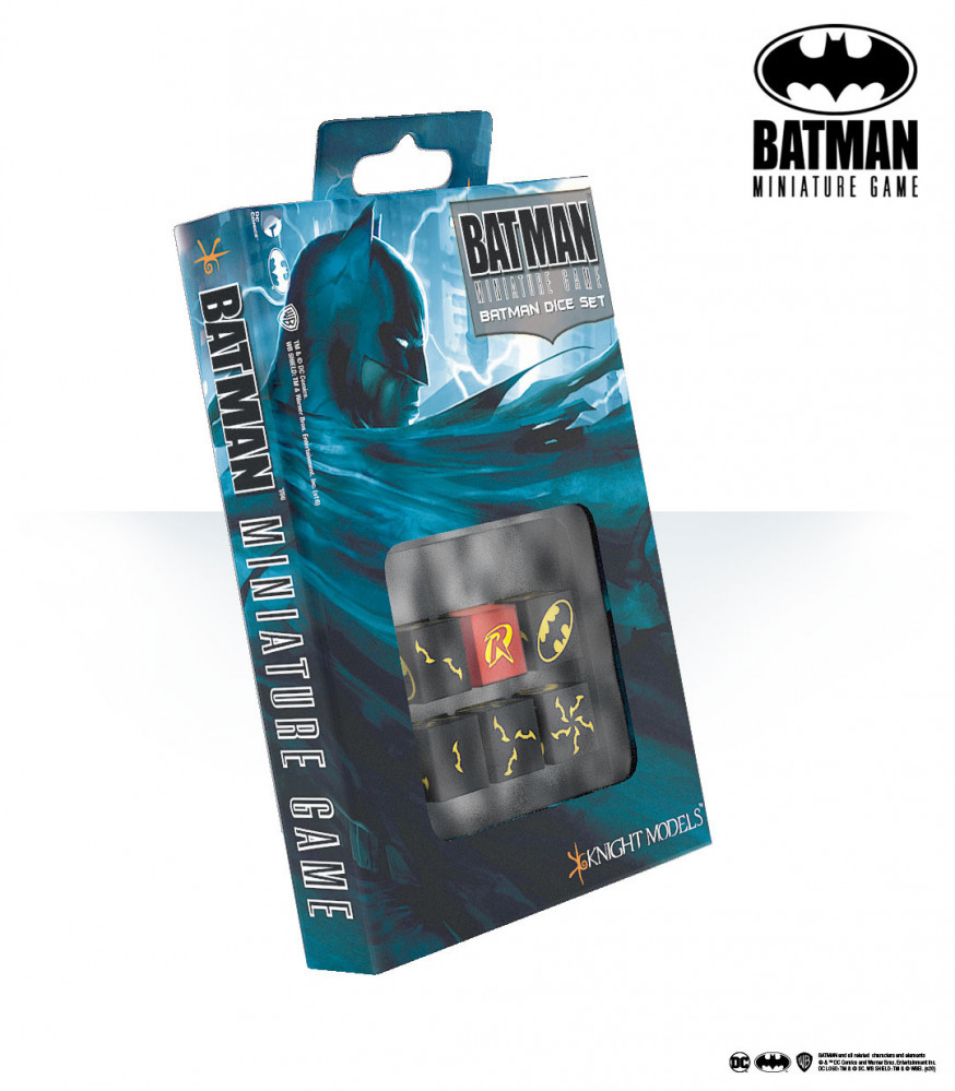 Batman Miniature Game: Batman Dice Set 