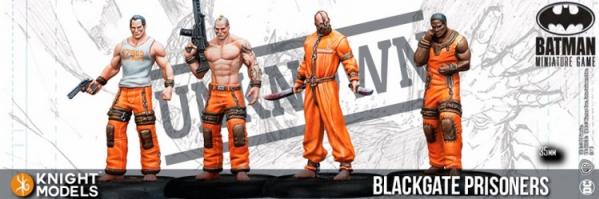 Batman Miniature Game 2nd Edition: Blackgate Prisoners Set (Resin) 