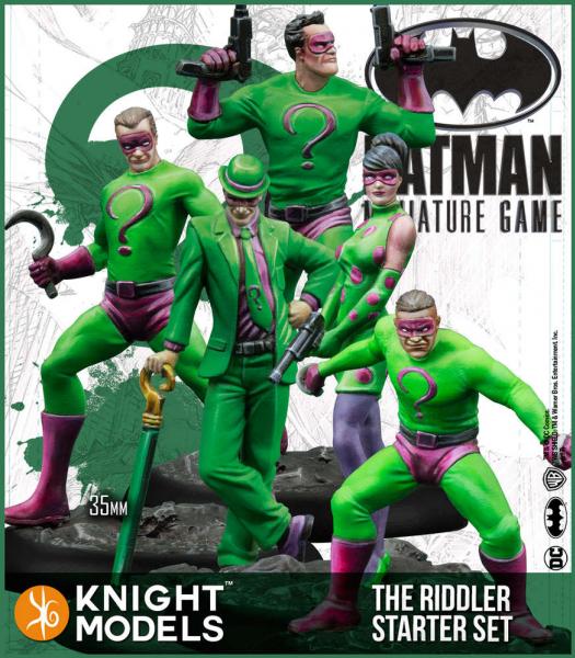 Batman Miniature Game 2nd Edition: The Riddler Starter Set (2nd Edition) (Resin) 