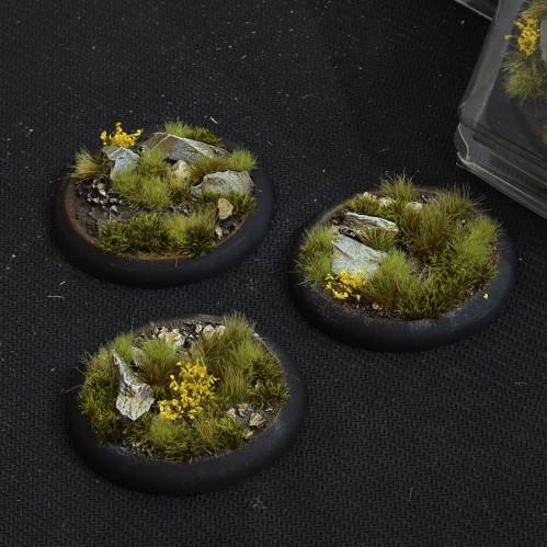 Battle Ready Bases: Highland Round Lip 50mm (x3) 