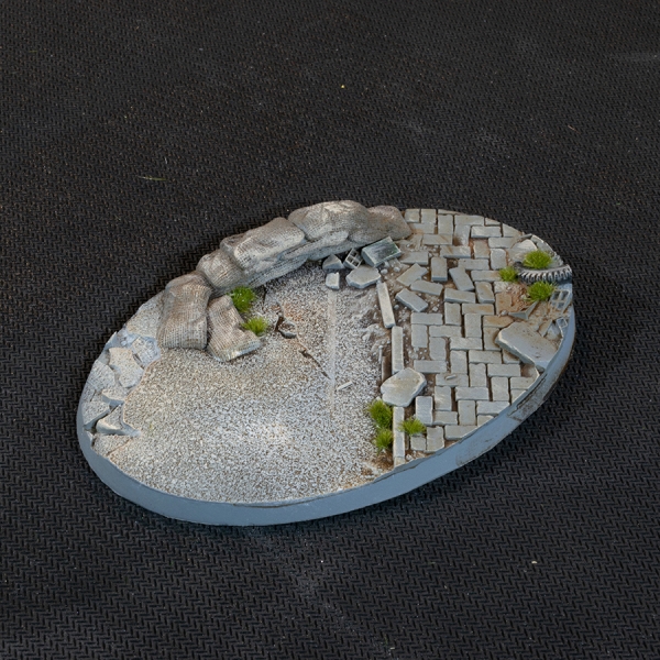 Battle Ready Bases: Urban Warfare: Oval 105mm (x1) 