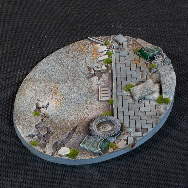 Battle Ready Bases: Urban Warfare: Oval 120mm (x1) 