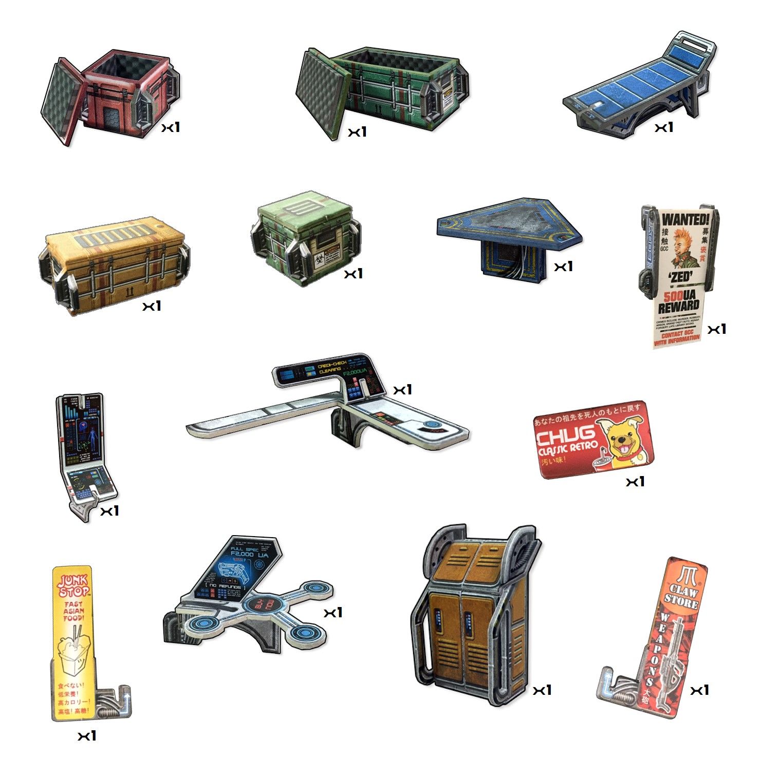 Battle Systems: Cyberpunk Room Scatter 