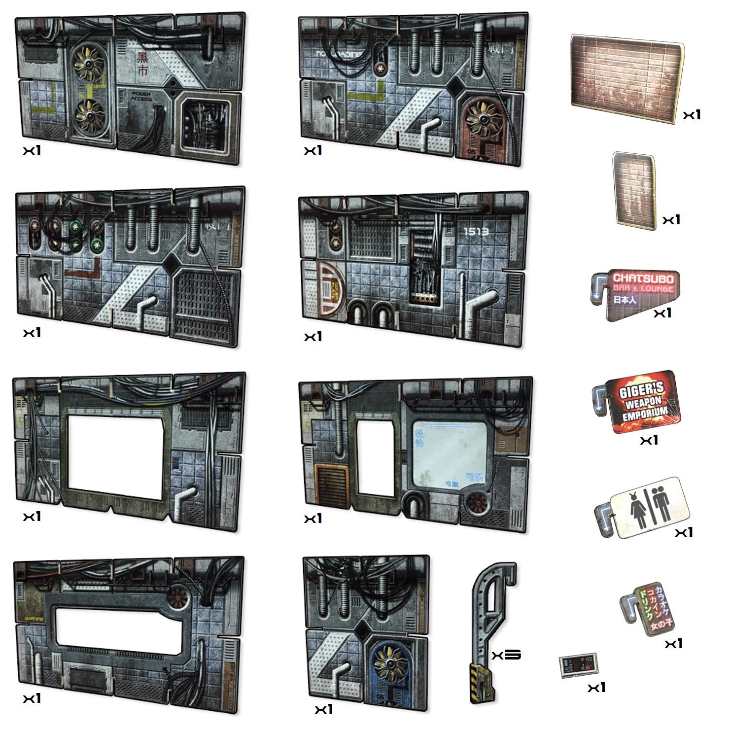 Battle Systems: Cyberpunk Walls 