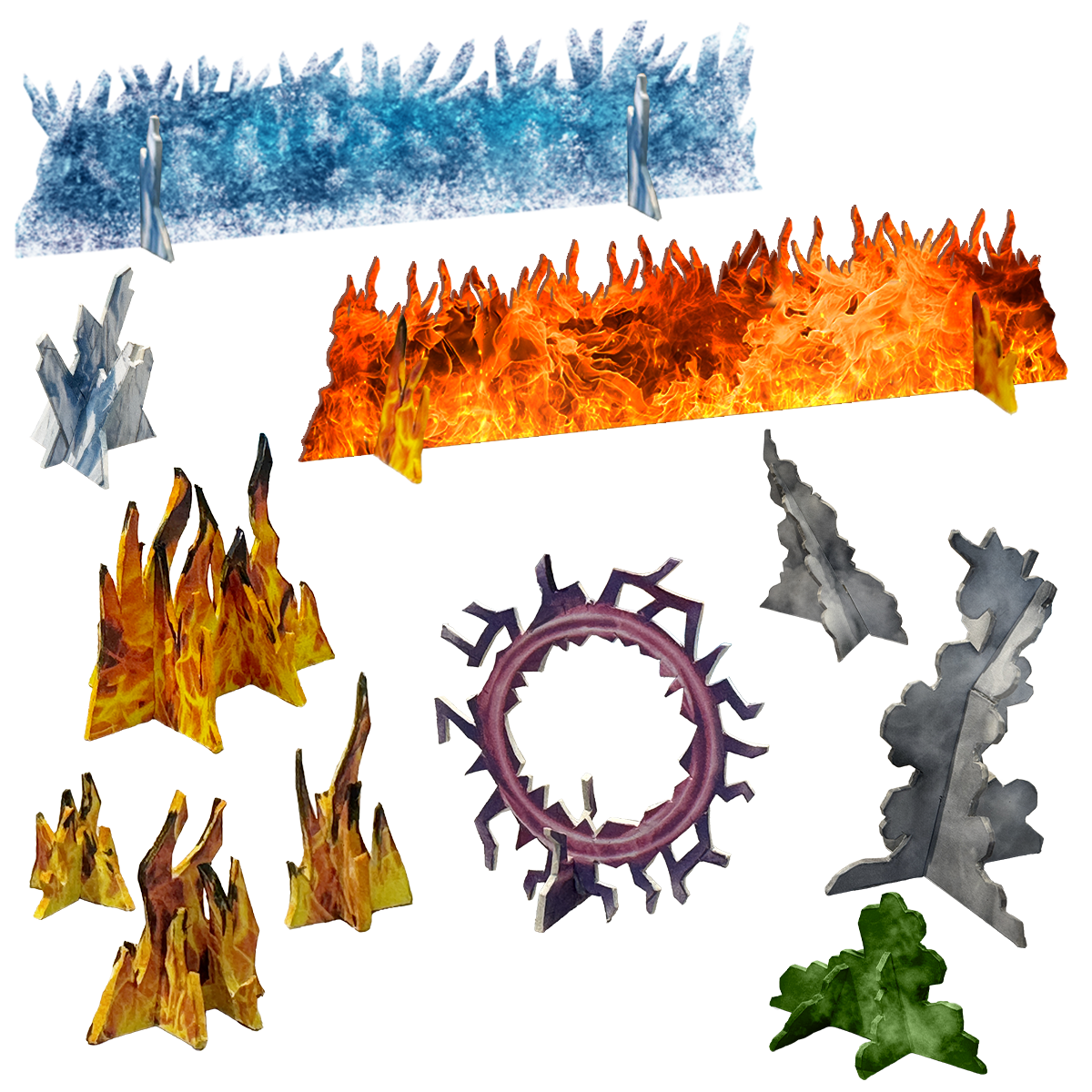 Battle Systems Kingdom Of Hyberia: Hazards & Hexcraft Effects Pack 