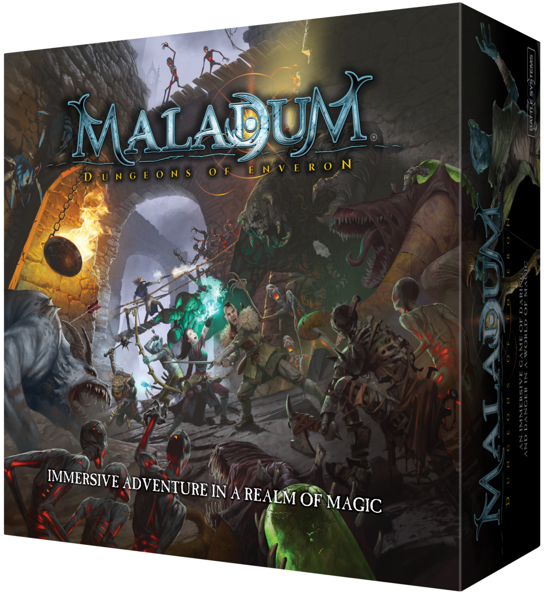 Battle Systems Maladum: Dungeons of Enveron Kickstarter Edition 