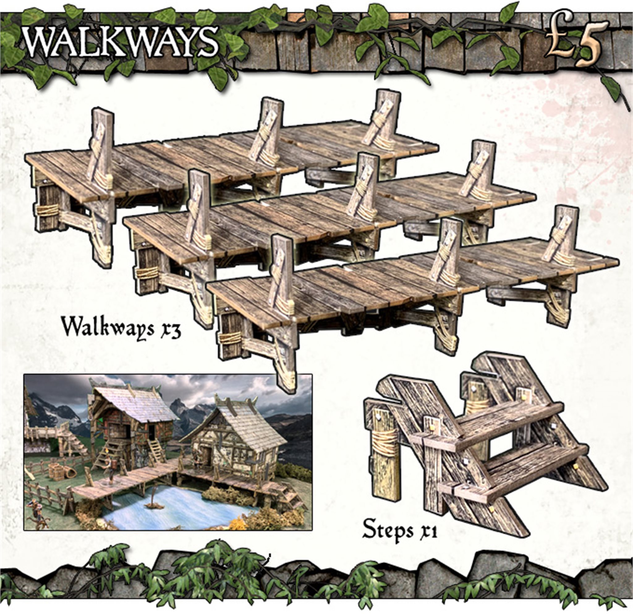 Battle Systems: Raised Walkways 
