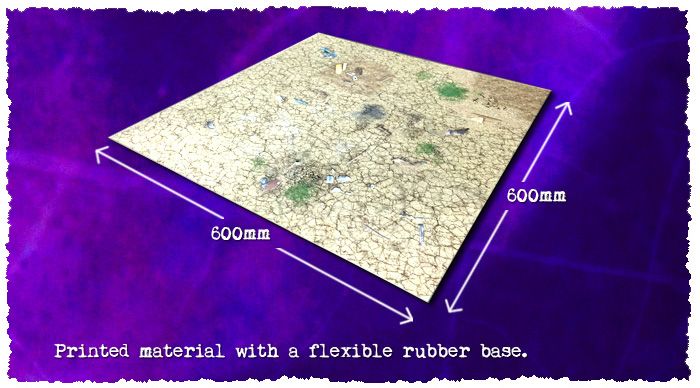 Battle Systems: Gaming Mat: Shanty Town 