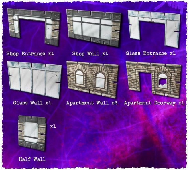 Battle Systems: Urban Exterior Walls 