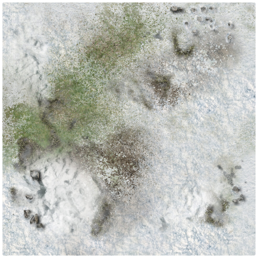 Battle Systems: Gaming Mat: Winter Snowscape (2 x 2)  