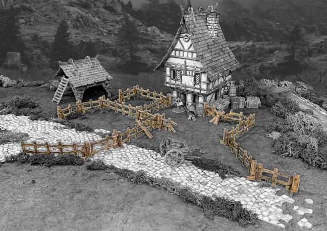 Battle Systems: Wooden Fencing 