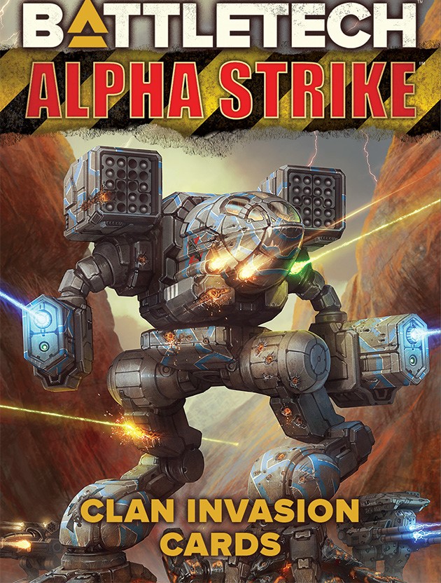 BattleTech: ALPHA STRIKE CLAN INVASION CARDS 