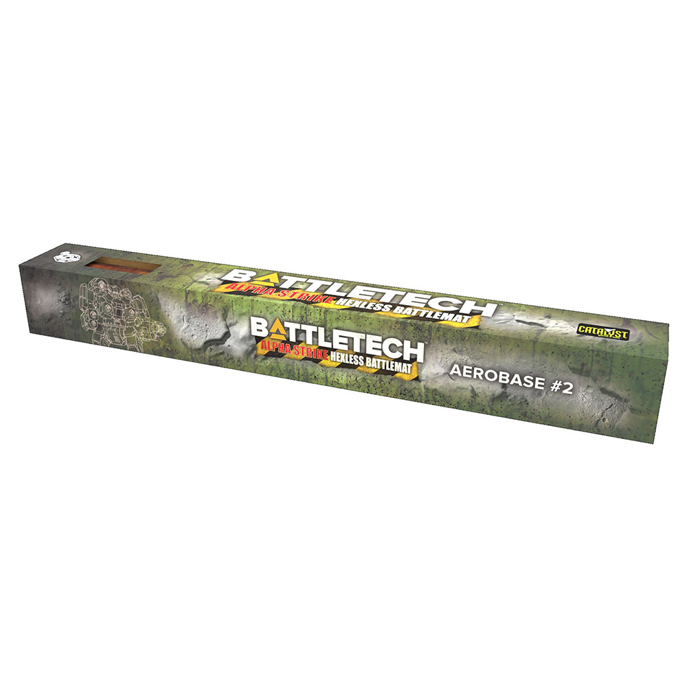 Battletech: Battle Mat: Alpha Strike: Aerobase #2 (Hexless)  