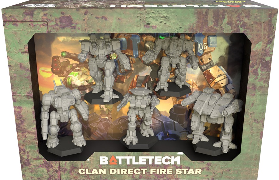 Battletech: Clan: Direct Fire Star 