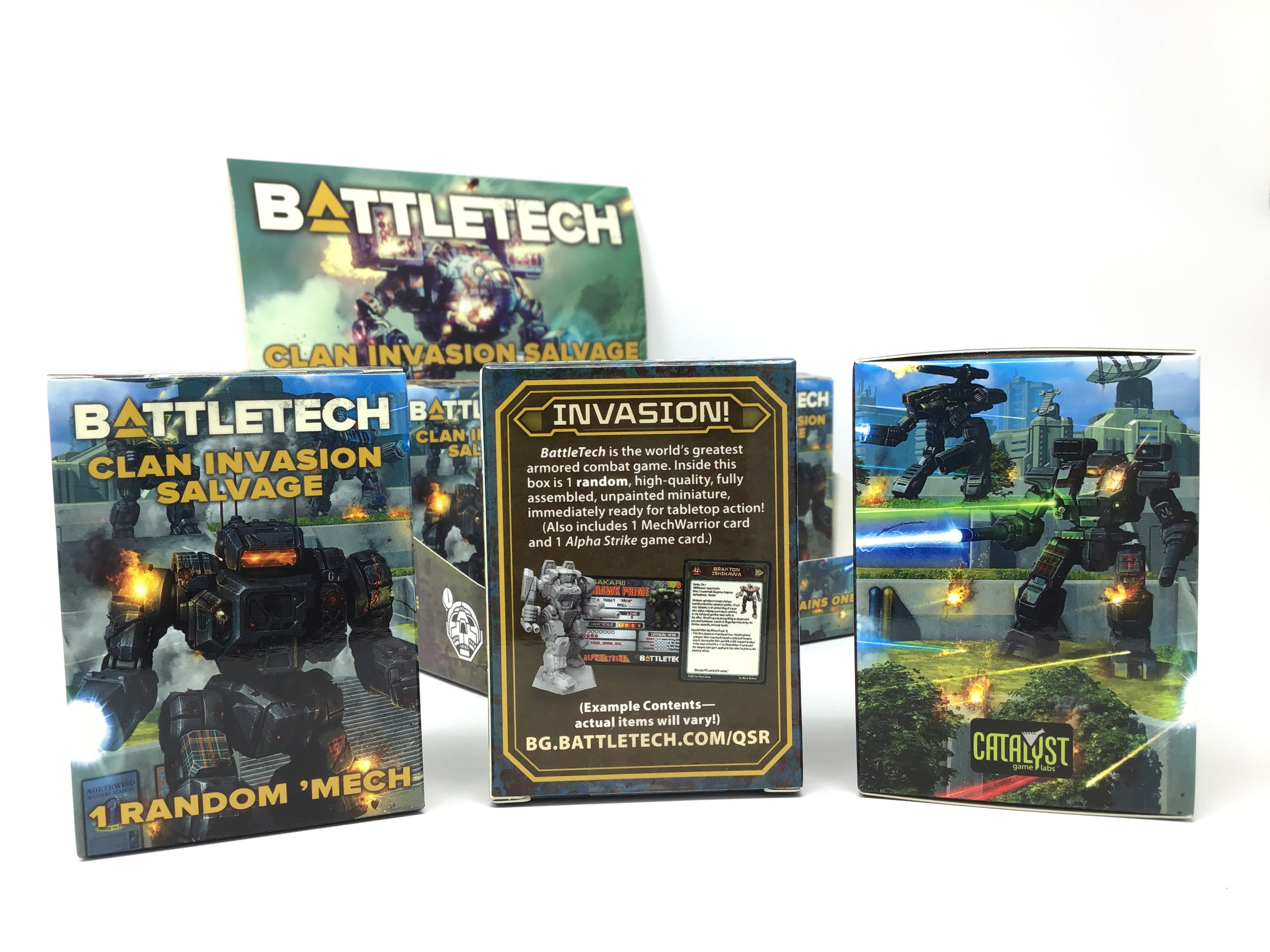 BattleTech: Clan Invasion: Salvage Box (Random Mech) 