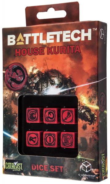 BattleTech: Dice Set- House Kurita 