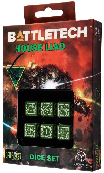 BattleTech: Dice Set- House Liao 