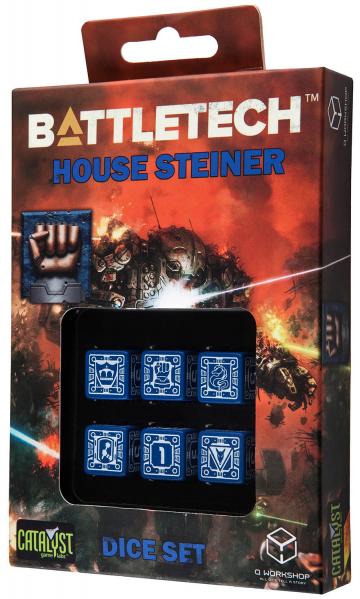 BattleTech: Dice Set- House Steiner 