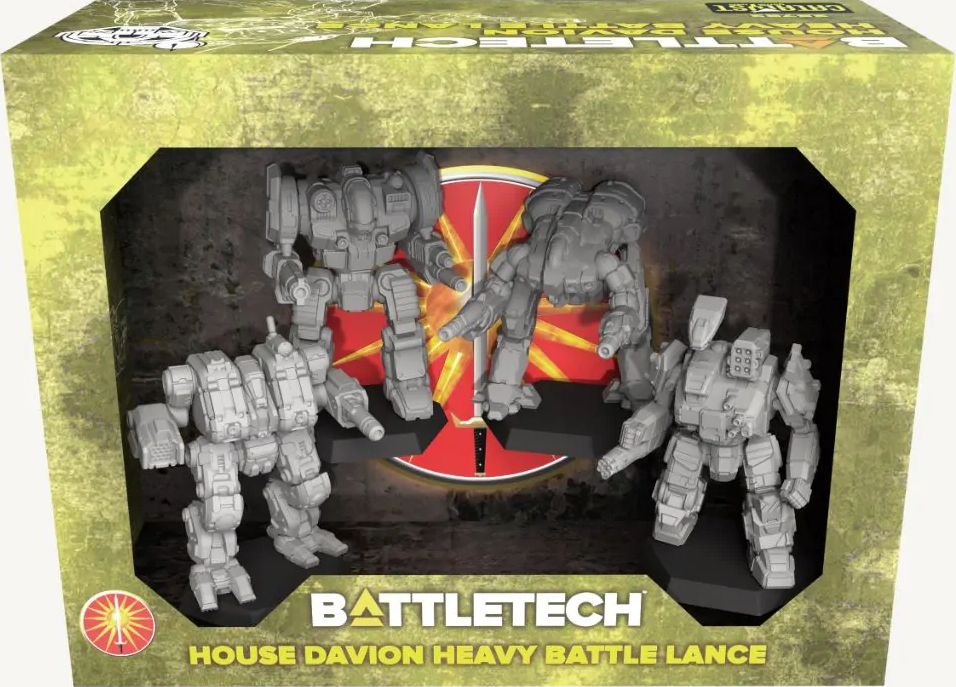 Battletech: House Davion: Heavy Battle Lance 
