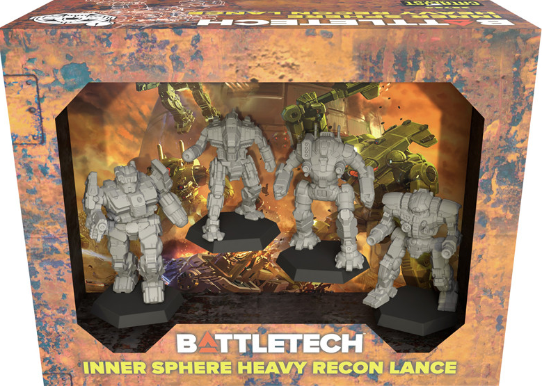 Battletech: Inner Sphere Heavy Recon Lance 