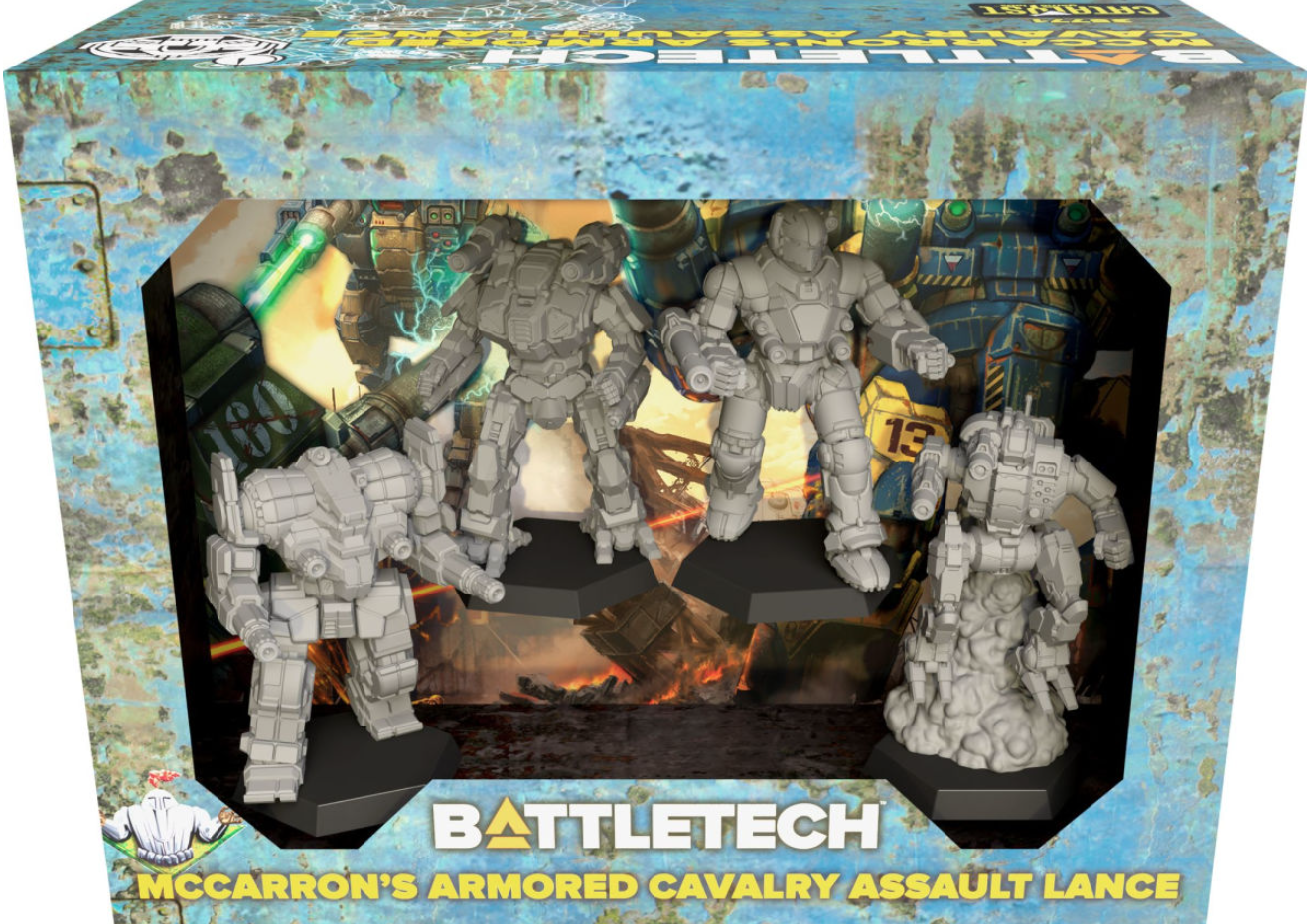 Battletech: McCarrons Armored Cavalry Assault Lance 